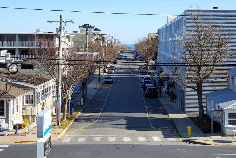 Rehoboth Beach has issued a request for proposals looking for a contractor to help lead the city through a streetscape project on Baltimore and Wilmington avenues. Shown here is Wilmington Avenue. CHRIS FLOOD PHOTOS